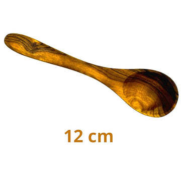 Cuillère à café en bois d'olivier 12 cm - 1