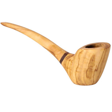 Pipe en bois d'olivier