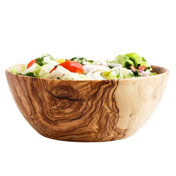 Saladier en bois d'olivier