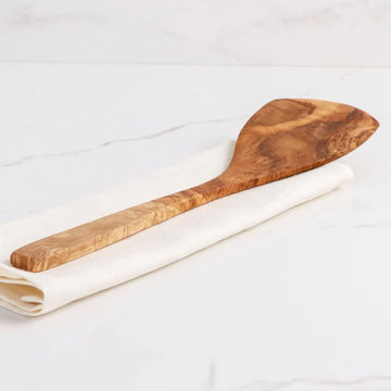 Spatule cuisine en bois d'olivier