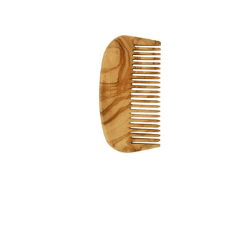 Peigne à cheveux en bois d'olivier