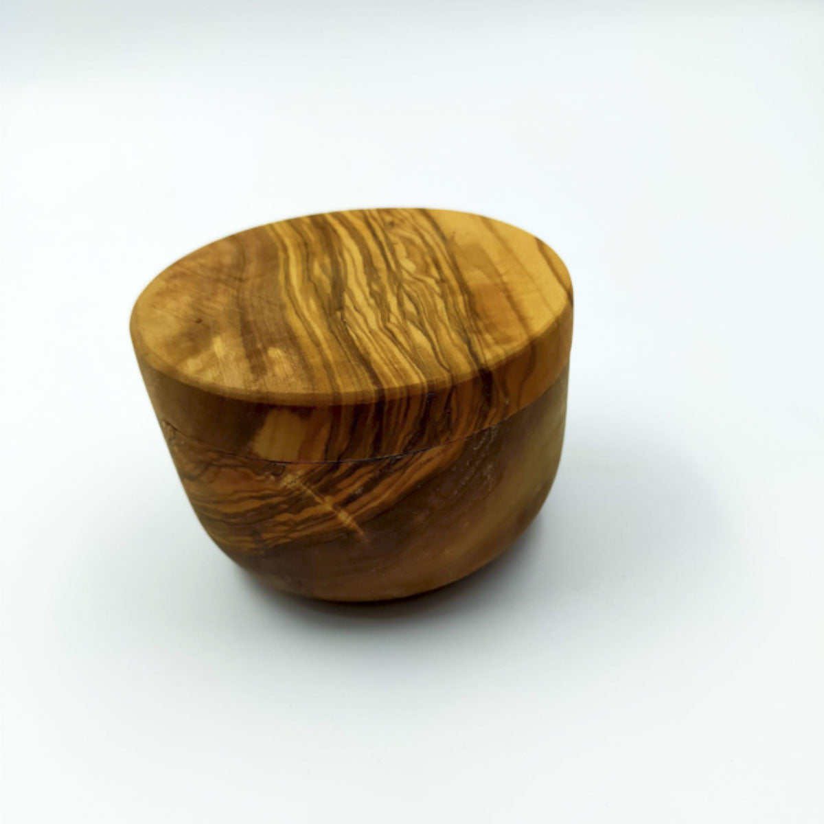 Boite aimantée en bois d'olivier  - 2