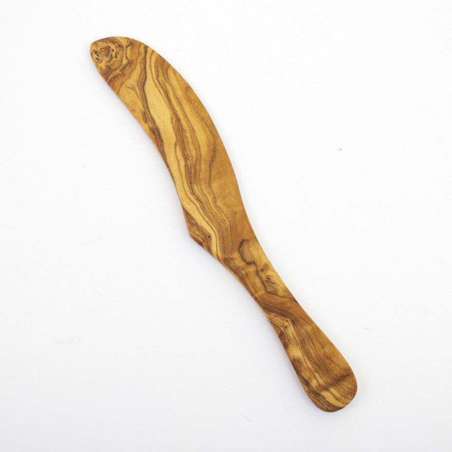 Couteau à beurre en bois d’olivier  - 1