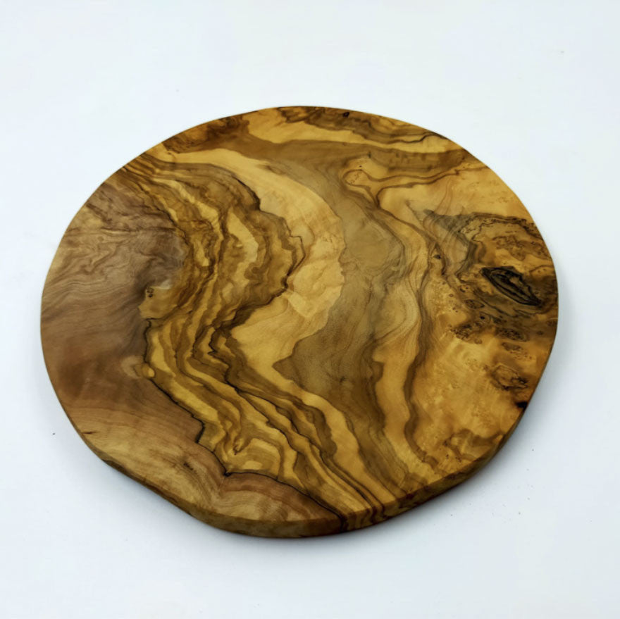 Planche à pizza 25cm en bois d'olivier  - 1