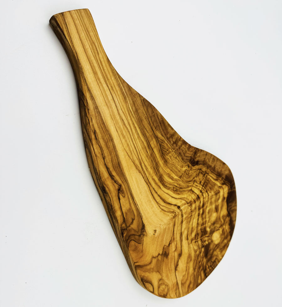 Planche avec poignée en bois d'olivier ± 43 cm  - 1