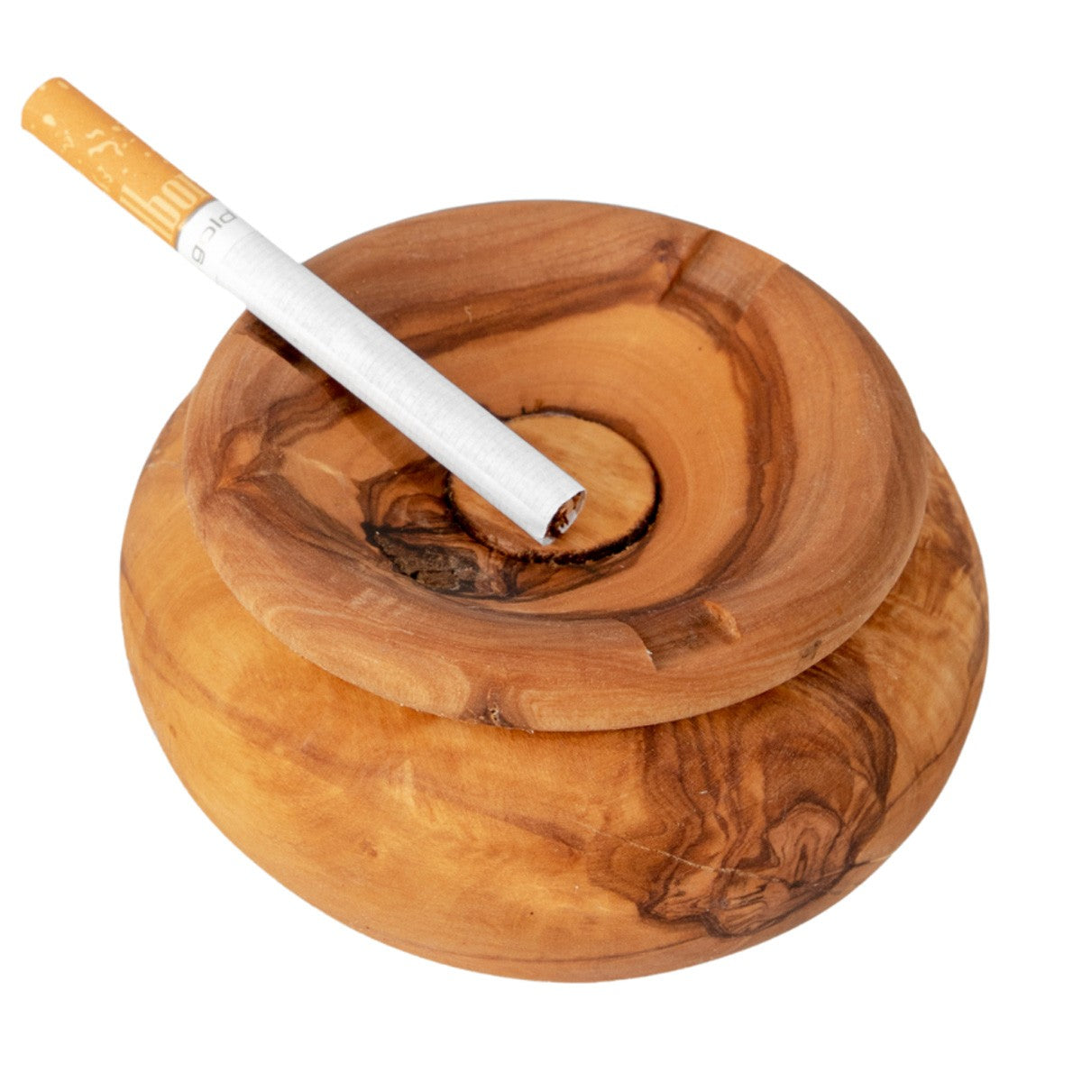 Cendrier en bois d'olivier