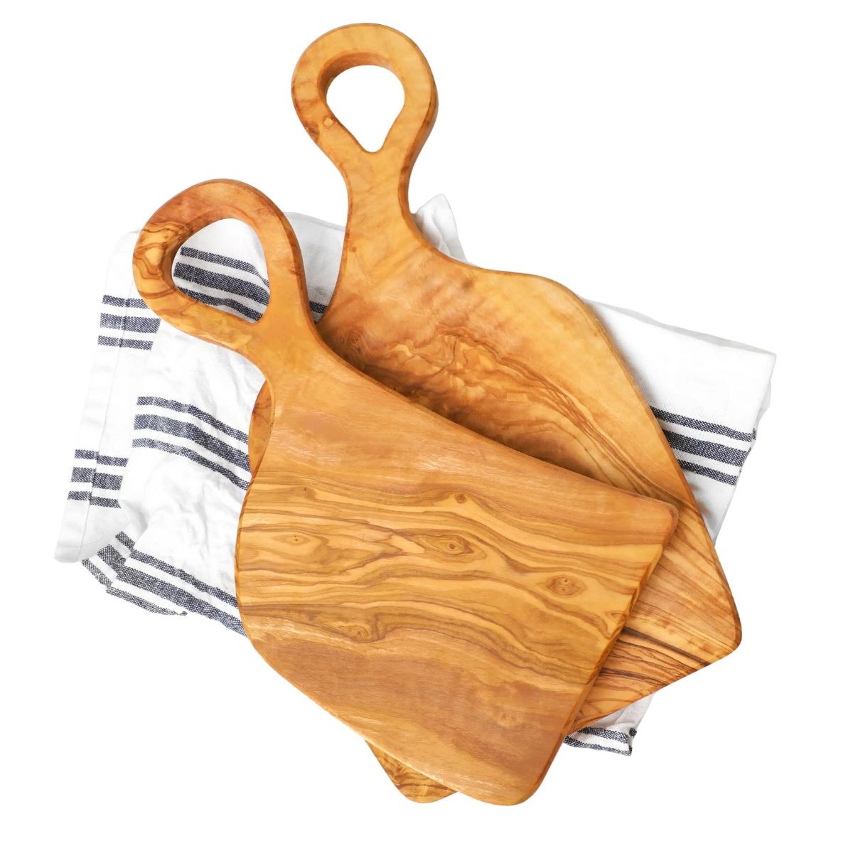 Planche couple en bois d'olivier