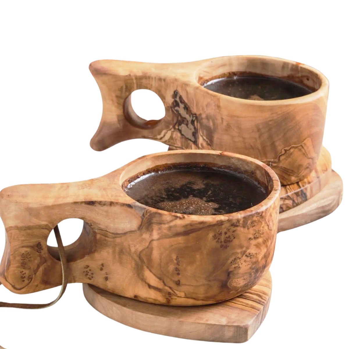 Mug en bois d'olivier