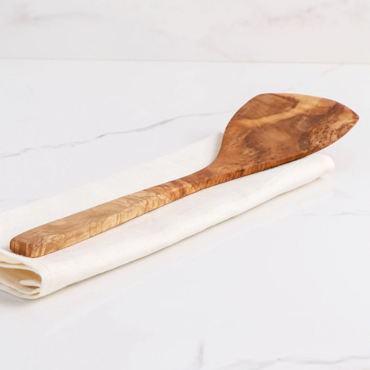 Spatule cuisine en bois d'olivier