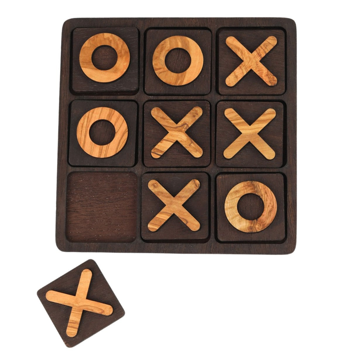 Jeu Tic Tac Toe en bois